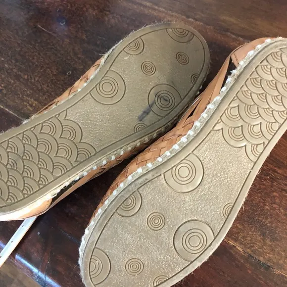 Mexican Woven Leather Huaraches NWOB!