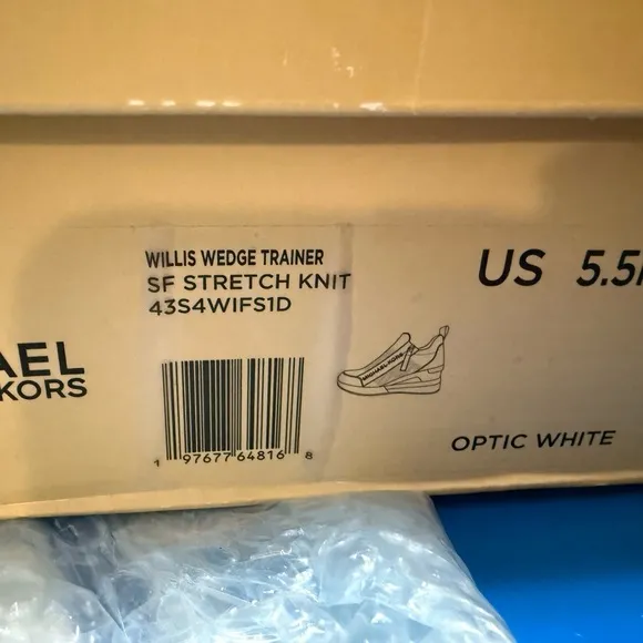 Michael Kors Women's Willis Wedge Trainers - size 5.5