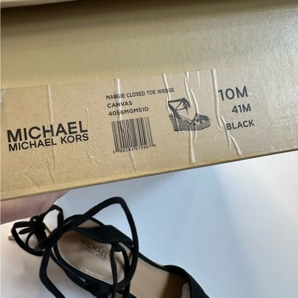 MICHAEL Michael Kors Margie Closed Toe Wedge Sandal