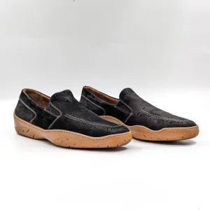 Michael Toschi Men Antibac CIS Comfortable Cusion Black Leather Loafers Sz 12M