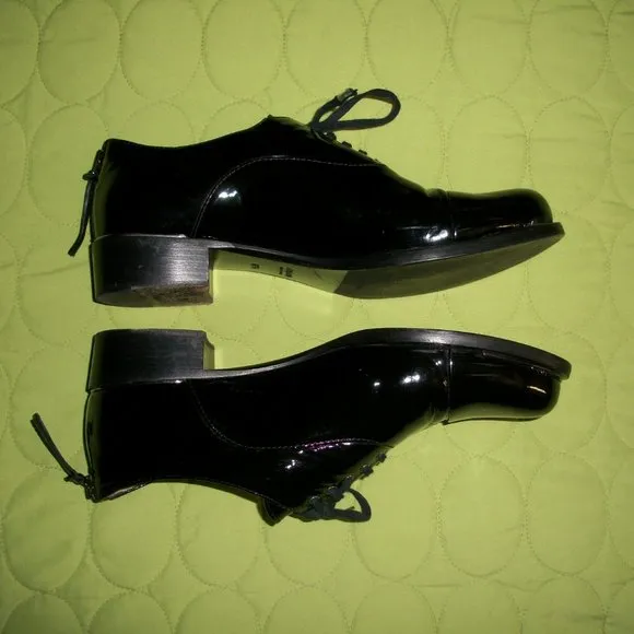 Miu Miu Black Patent Leather Shoes