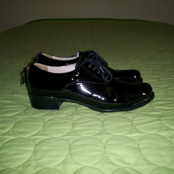 Miu Miu Black Patent Leather Shoes