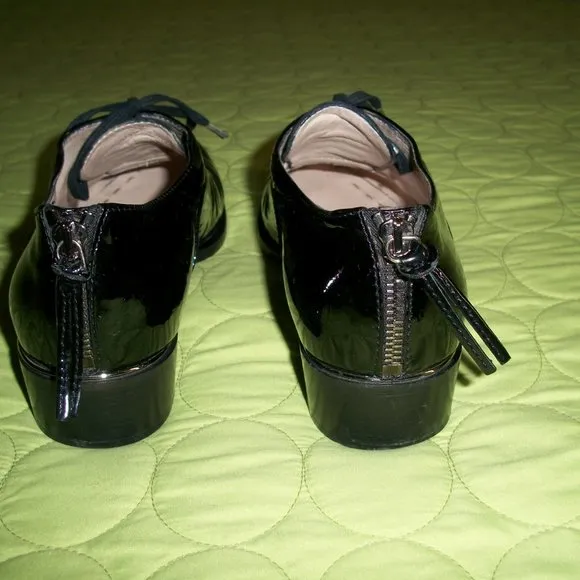Miu Miu Black Patent Leather Shoes