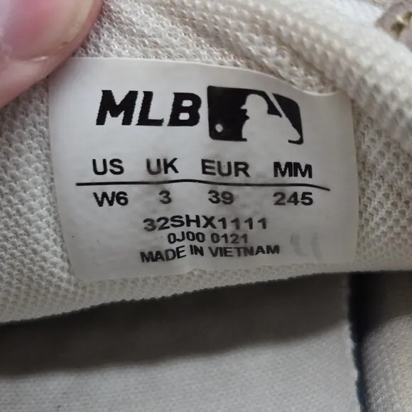 MLB New York Yankees Women's Size 6 Big Ball Chunky Shoes Baseball 32SHX1111