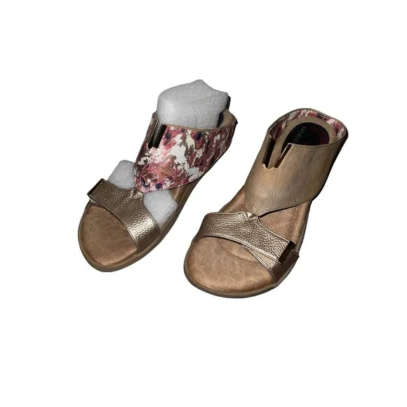 Modzhuri Kleo 2-in -1 Reversible Band Slide Sandal