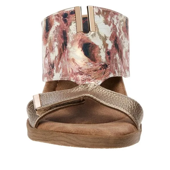Modzhuri Kleo 2-in -1 Reversible Band Slide Sandal