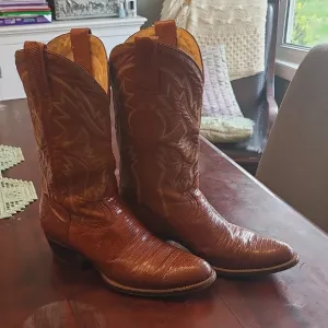 Montana Manufacturea 1815 Cowboy Boots.  Brown Size 10.5 D Men's.