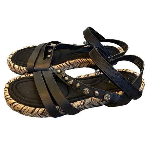 NAKED FEET | Arko Espadrille Embellished Sandal 8