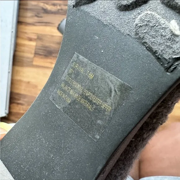 Naked feet survival boots 7.5