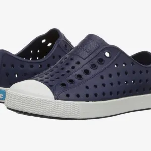 Native Kids Shoes Navy Perforated Slip-On Shoes