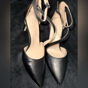 Naturalizer 27 EDIT Abilyn Leather Ankle Strap D'Orsay Pumps Size 8US