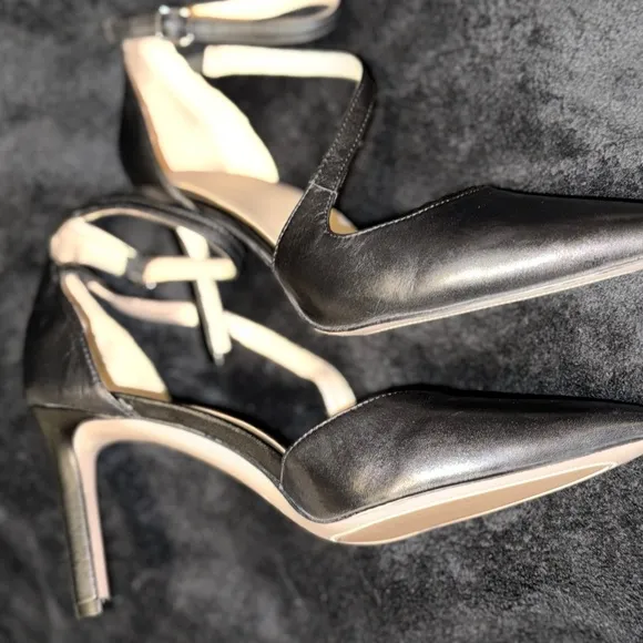 Naturalizer 27 EDIT Abilyn Leather Ankle Strap D'Orsay Pumps Size 8US