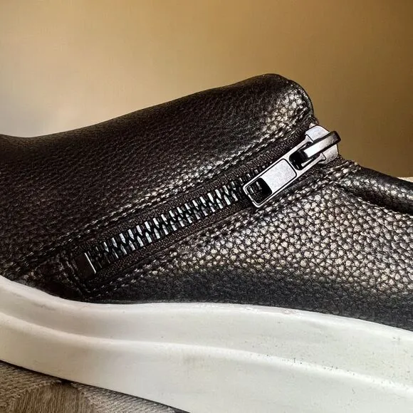 Naturalizer Sierra Metallic Bronze Faux Leather Slip On Sneaker Women’s 10 M