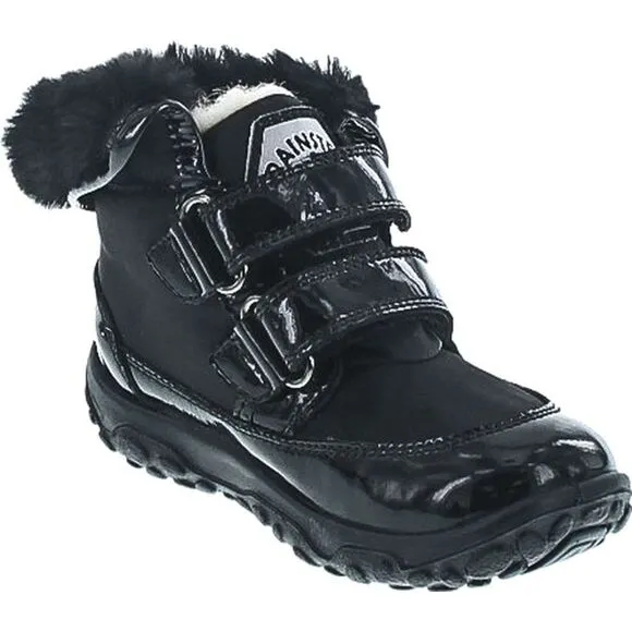 Naturino Peace Black ToddlerG boots 22 NEW