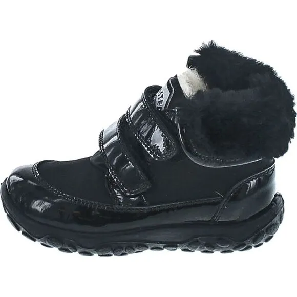 Naturino Peace Black ToddlerG boots 22 NEW