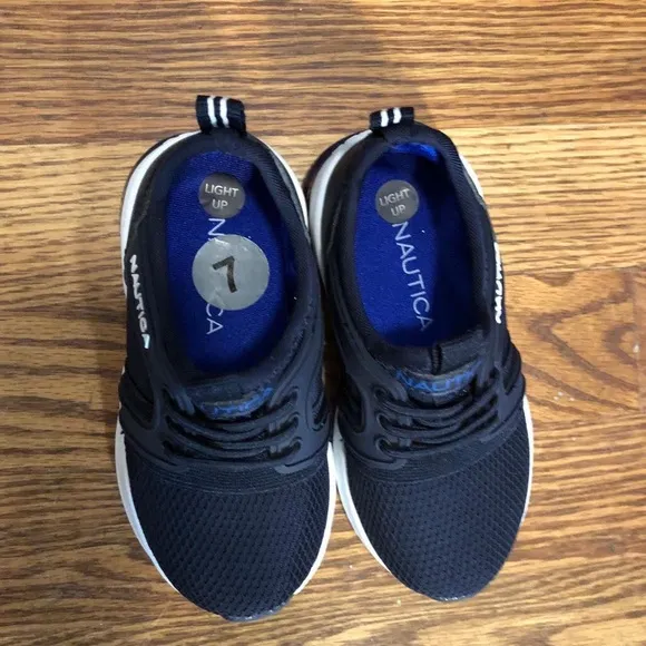 Nautica Boys Parks Buoy 2 Navy Mesh Casual and Fashion Sneakers Shoes
