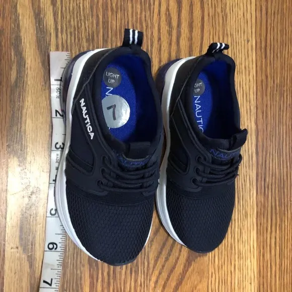 Nautica Boys Parks Buoy 2 Navy Mesh Casual and Fashion Sneakers Shoes
