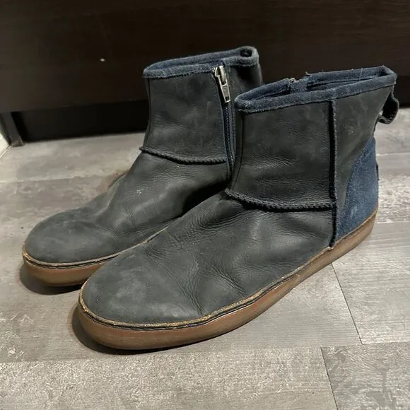 Navy UGG Mens Boots Size 12