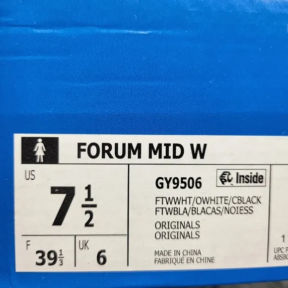 New adidas Forum Mid Women's Shoes Size 7.5