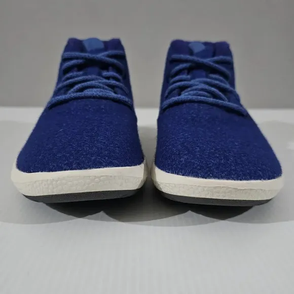 NEW Allbirds Wool Runner Up Mizzle Sneaker Womens High Top Blue Size 5