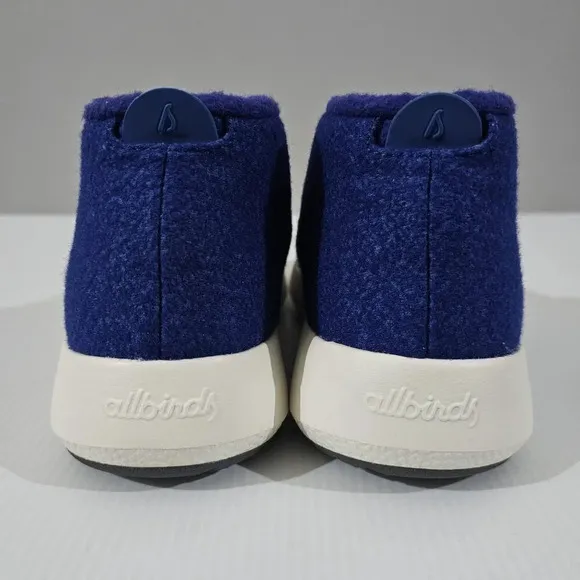 NEW Allbirds Wool Runner Up Mizzle Sneaker Womens High Top Blue Size 5