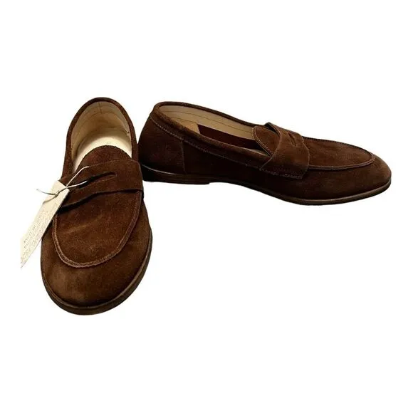 New ASTORFLEX SADELFLEX 503 MATTONE Italian made luxury brown loafers see sizing