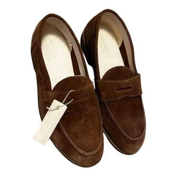 New ASTORFLEX SADELFLEX 503 MATTONE Italian made luxury brown loafers see sizing