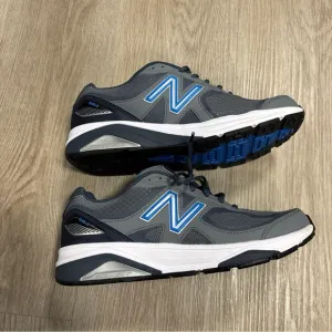 New Balance 1540v3 Marblehead Men’s size 8.5 4E extra wide grey blue EUC