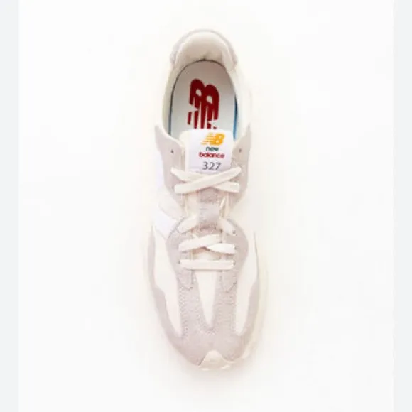 New Balance 327 Unisex W 9.5/M 8 Sneakers  Moonbeam   Raincloud