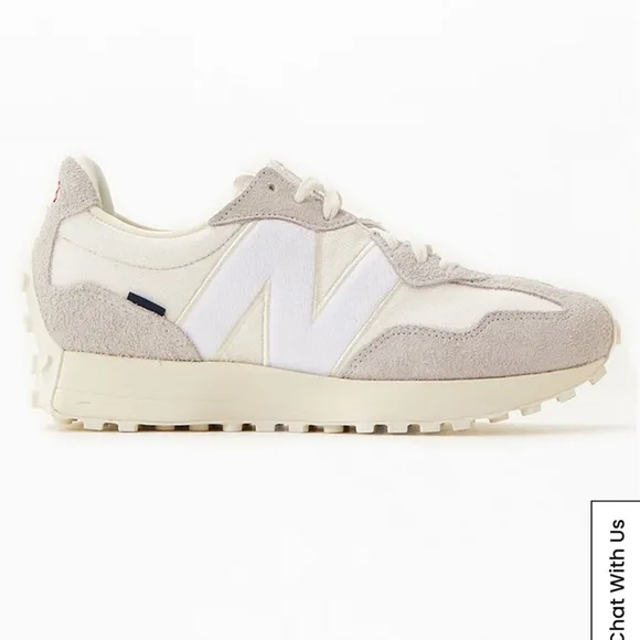 New Balance 327 Unisex W 9.5/M 8 Sneakers  Moonbeam   Raincloud