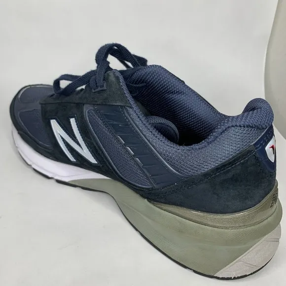 New Balance 990v5 Shoes Mens 13 Blue Made in USA Chunky Lace Up Low Top