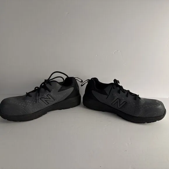 New Balance Acteva Men's Logic Composite Toe Work Shoe Grey/Black‎ Size 7.5 New
