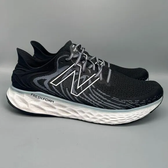 New Balance Fresh Foam 1080v11 Men's 14 Black Athletic Sneakers Lace Up Low Top