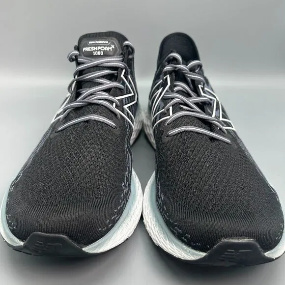 New Balance Fresh Foam 1080v11 Men's 14 Black Athletic Sneakers Lace Up Low Top
