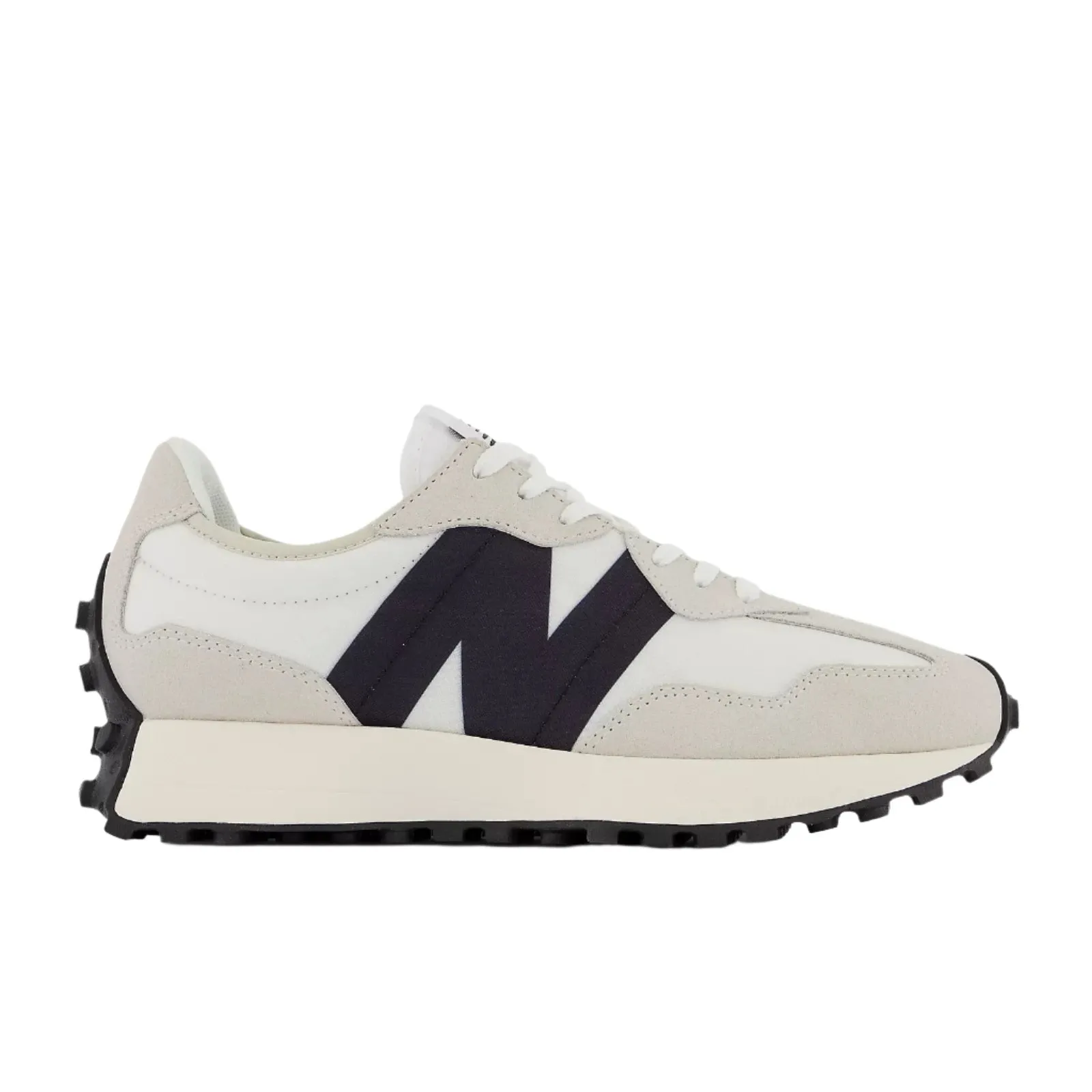 New Balance Women's 327 Retro Sneaker - Sea Salt/Black