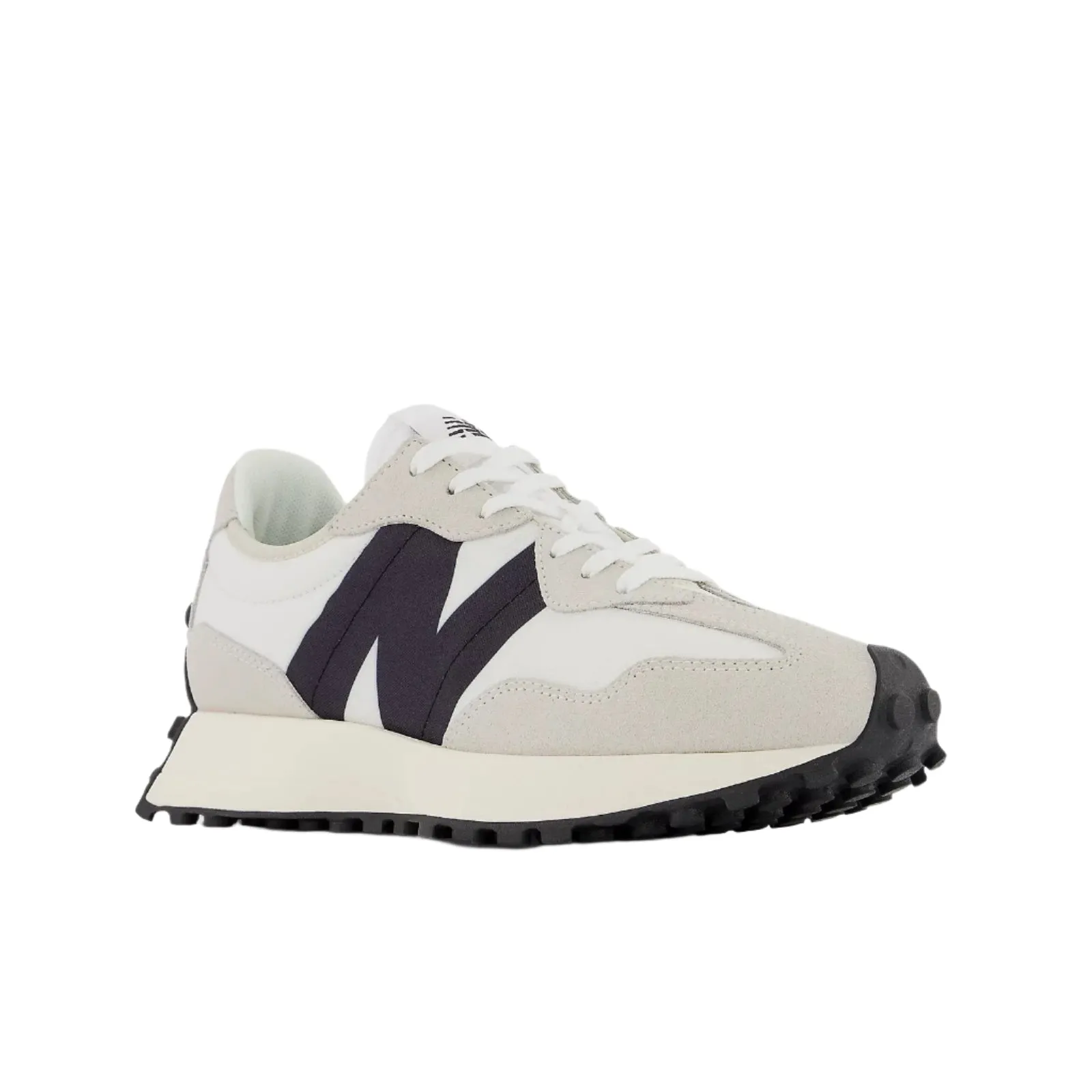 New Balance Women's 327 Retro Sneaker - Sea Salt/Black