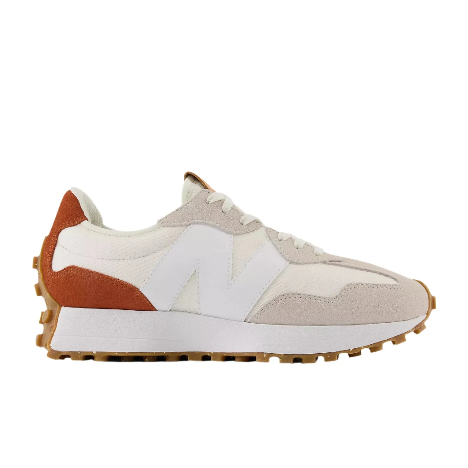 New Balance Women's 327 Retro Sneaker - Sea Salt/Rust Oxide