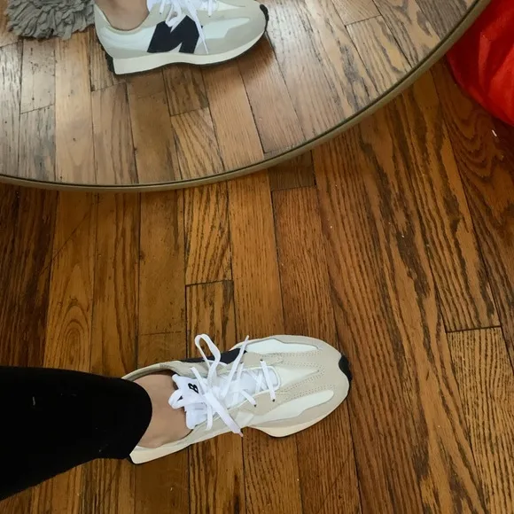 New Balance Women's Shoes in White and Black