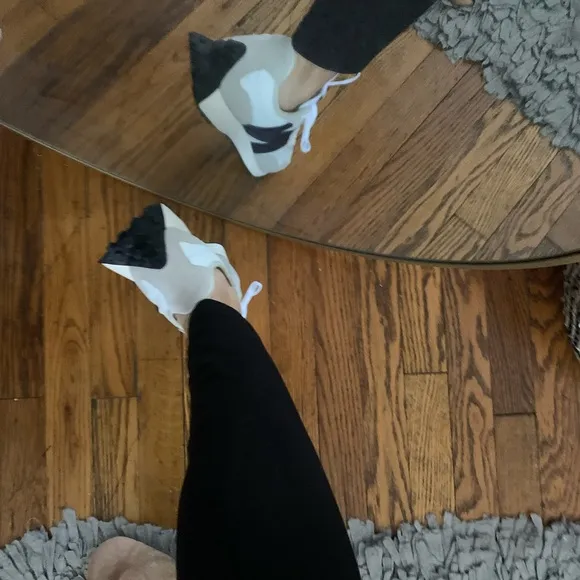 New Balance Women's Shoes in White and Black
