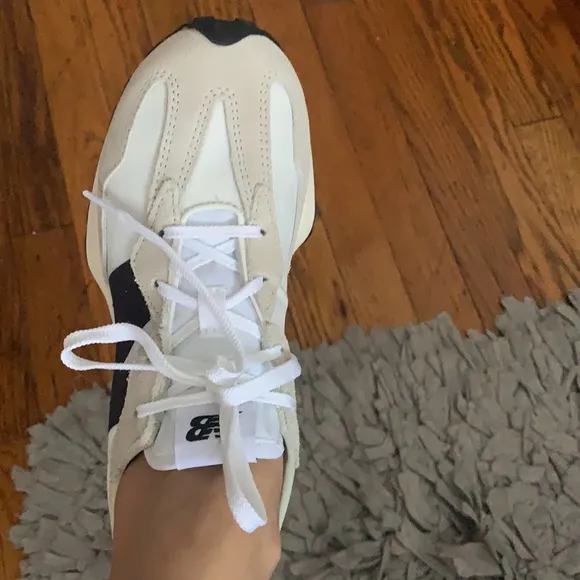 New Balance Women's Shoes in White and Black