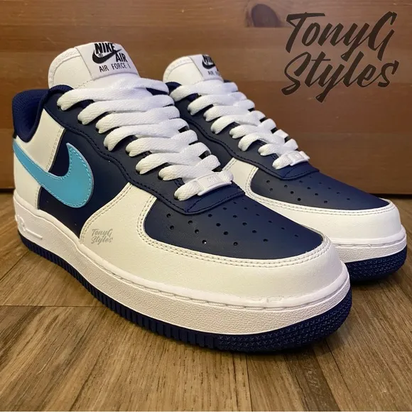 🔷NEW🔷 CUSTOM NIKE AIR FORCE 1 LOW “BLUE GEM“