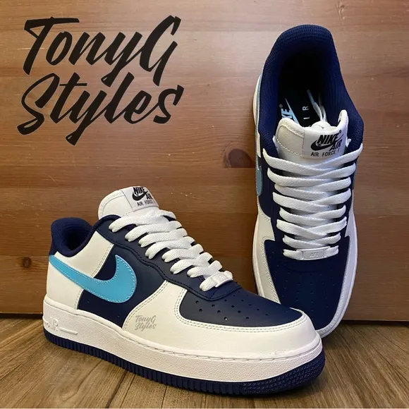 🔷NEW🔷 CUSTOM NIKE AIR FORCE 1 LOW “BLUE GEM“
