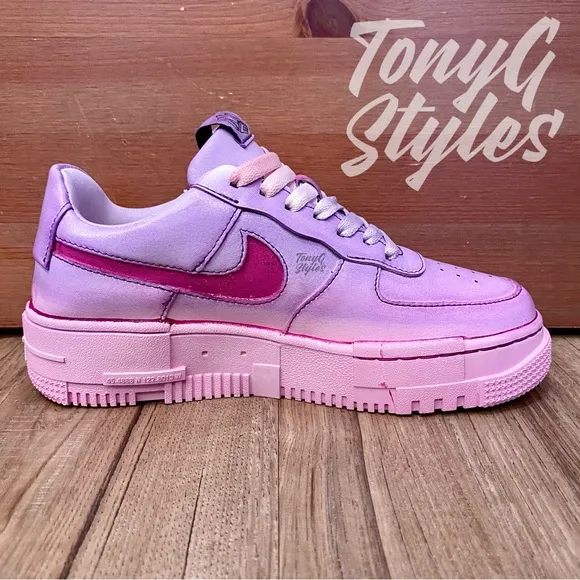 💞NEW💞 CUSTOM NIKE AIR FORCE 1 LOW PIXEL