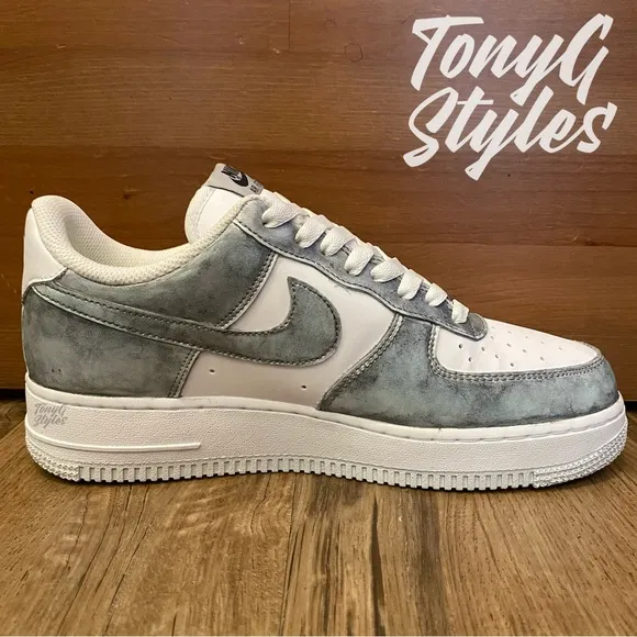 🔘NEW🔘 CUSTOM NIKE AIR FORCE 1 LOW “STONES THROW”