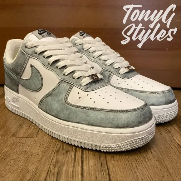 🔘NEW🔘 CUSTOM NIKE AIR FORCE 1 LOW “STONES THROW”
