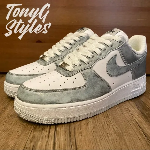🔘NEW🔘 CUSTOM NIKE AIR FORCE 1 LOW “STONES THROW”
