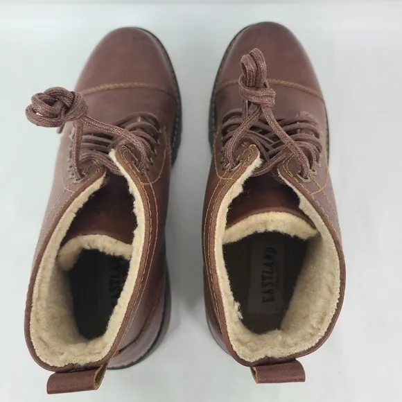 NEW Eastland Shoe Men's Jason Boots - Tan - Size US 9 NIB