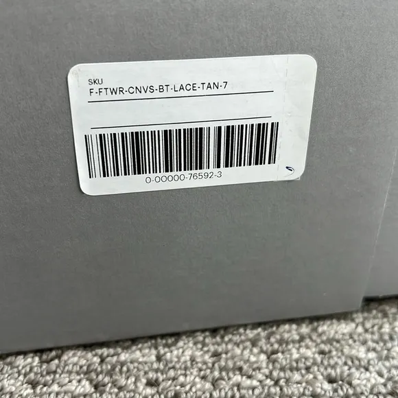 NEW Everlane Canvas Utility Combat Tan Lace Up Boots