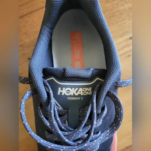 *NEW Hoka One One Blue and Pink Running Shoes