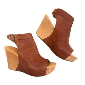 New✨ KORK-EASE Leather Platform Sandals